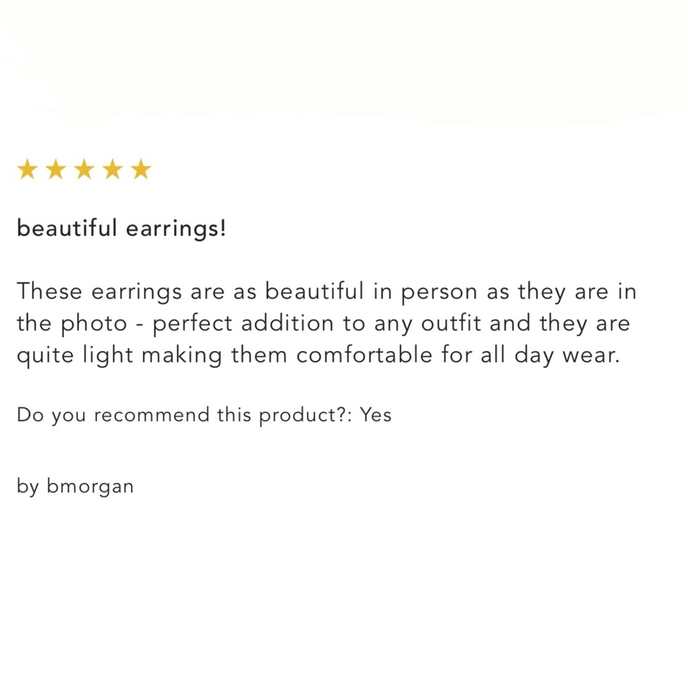 HTF Anthropologie Remy Drop Earrings - Picture 6 of 6